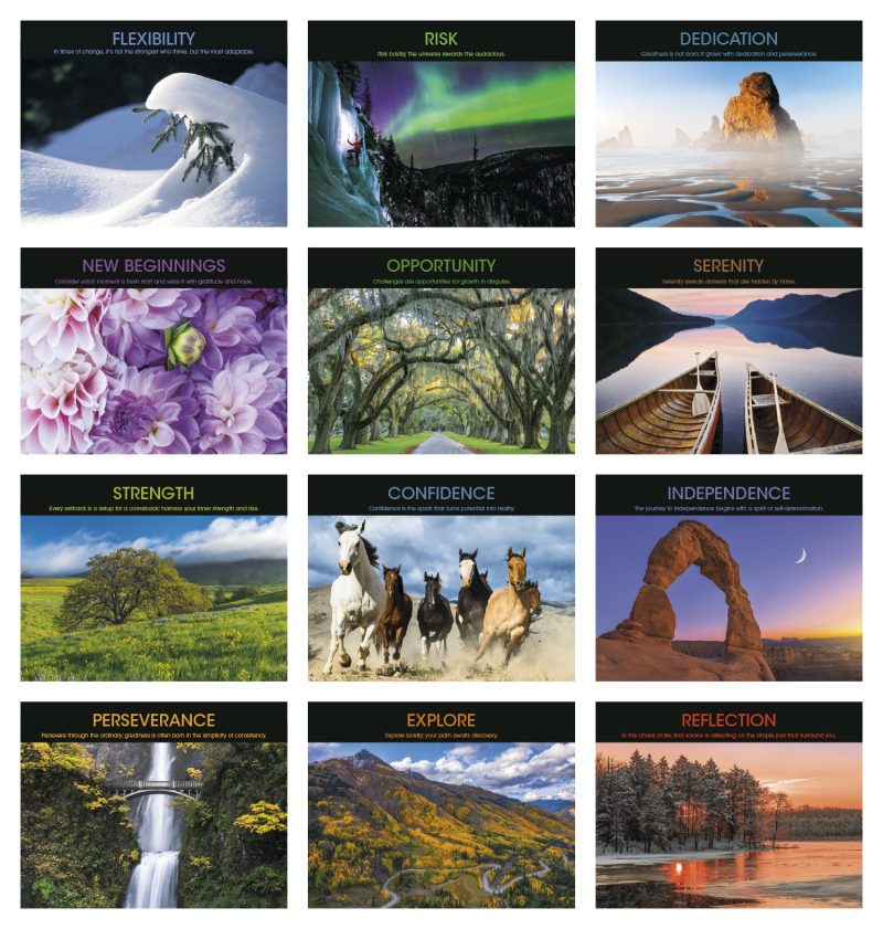 Custom Good Value™ Motivations - Spiral Calendar - 7