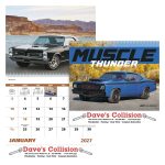 Custom Good Value™ Muscle Thunder - Spiral Calendar