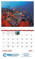Custom Good Value™ Ocean Glory - Stapled Calendar - 6