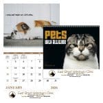 Custom Good Value™ Pets with Attitude - Spiral Calendar - 1