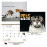 Custom Good Value™ Pets with Attitude - Stapled Calendar - 1
