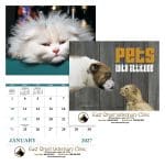 Custom Good Value™ Pets with Attitude - Stapled Calendar