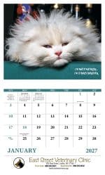 Custom Good Value™ Pets with Attitude - Stapled Calendar - 6