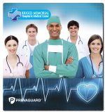 Custom Good Value™ PrevaGuard® Mouse Pad (7-1/2" x 8")
