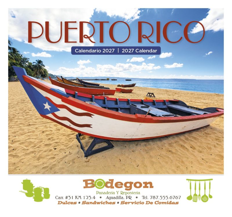 Custom Good Value™ Puerto Rico - Stapled Calendar - 5