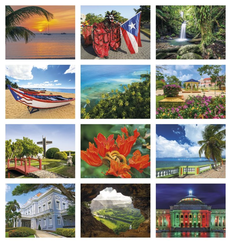 Custom Good Value™ Puerto Rico - Stapled Calendar - 7