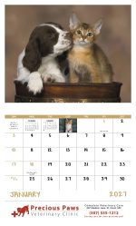 Custom Good Value™ Puppies & Kittens - Stapled Calendar - 6