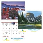 Custom Good Value™ Rocky Mountains - Spiral Calendar - 1