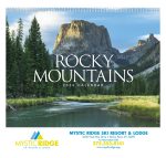 Custom Good Value™ Rocky Mountains - Spiral Calendar - 2