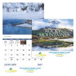 Custom Good Value™ Rocky Mountains - Stapled Calendar