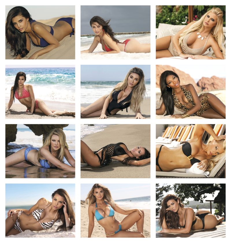 Custom Good Value™ Swimsuits - Stapled Calendar - 7