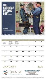 Custom Good Value™ The Saturday Evening Post Illustrations by Norman Rockwell ? Spiral Calendar - 3