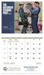 Custom Good Value™ The Saturday Evening Post Illustrations by Norman Rockwell ? Stapled Calendar - 3