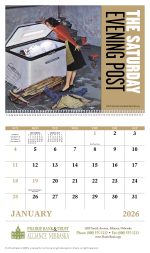 Custom Good Value™ The Saturday Evening Post - Spiral Calendar - 3