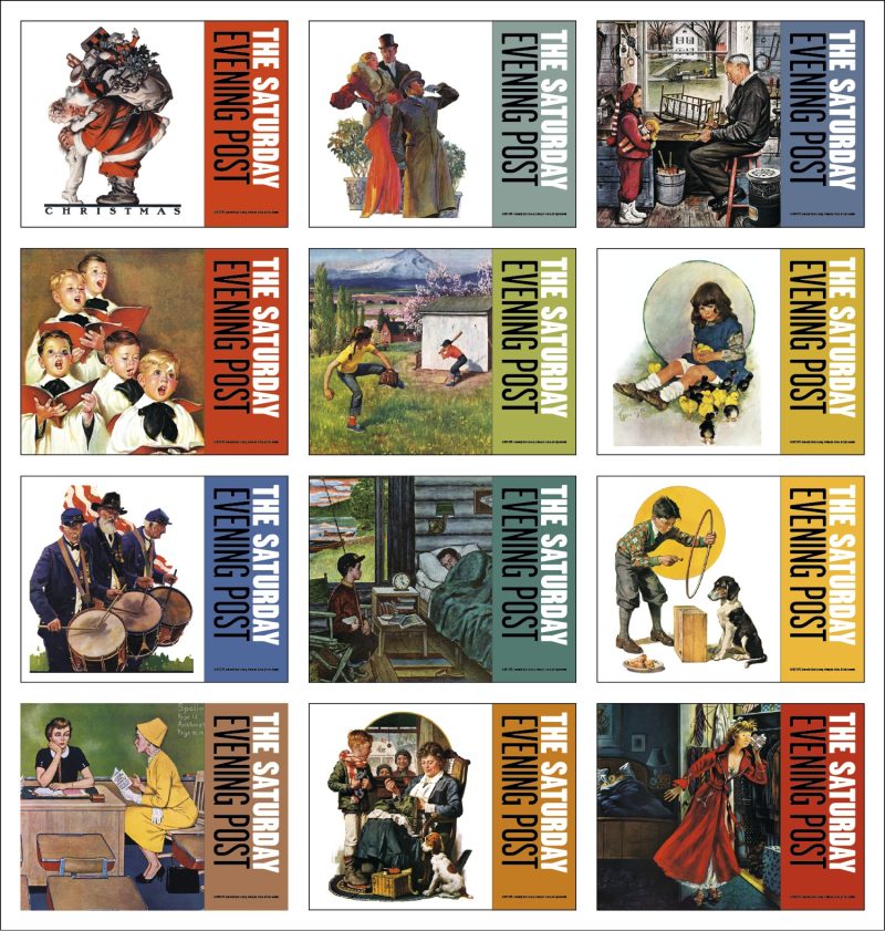 Custom Good Value™ The Saturday Evening Post - Spiral Calendar - 4