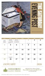 Custom Good Value™ The Saturday Evening Post - Stapled Calendar - 3