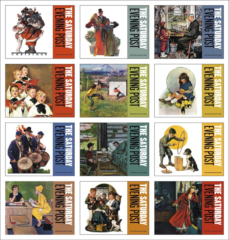 Custom Good Value™ The Saturday Evening Post - Stapled Calendar - 4