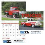 Custom Good Value™ Treasured Trucks - Spiral Calendar - 1