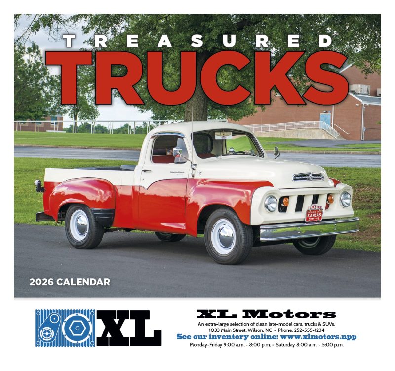 Custom Good Value™ Treasured Trucks - Stapled Calendar - 2