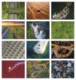 Custom Good Value™ View from Above - Spiral Calendar - 7