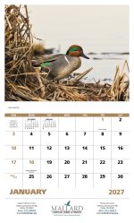 Custom Good Value™ Waterfowl - Stapled Calendar - 6