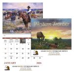 Custom Good Value™ Western Frontier - Spiral Calendar - 1