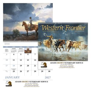 Custom Good Value™ Western Frontier - Spiral Calendar