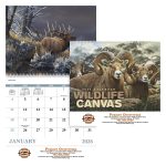 Custom Good Value™ Wildlife Canvas - Spiral Calendar - 1