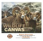 Custom Good Value™ Wildlife Canvas - Spiral Calendar - 2