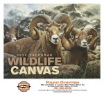 Custom Good Value™ Wildlife Canvas - Stapled Calendar - 2