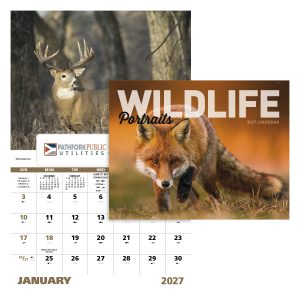 Custom Good Value™ Wildlife Portraits - Window Calendar