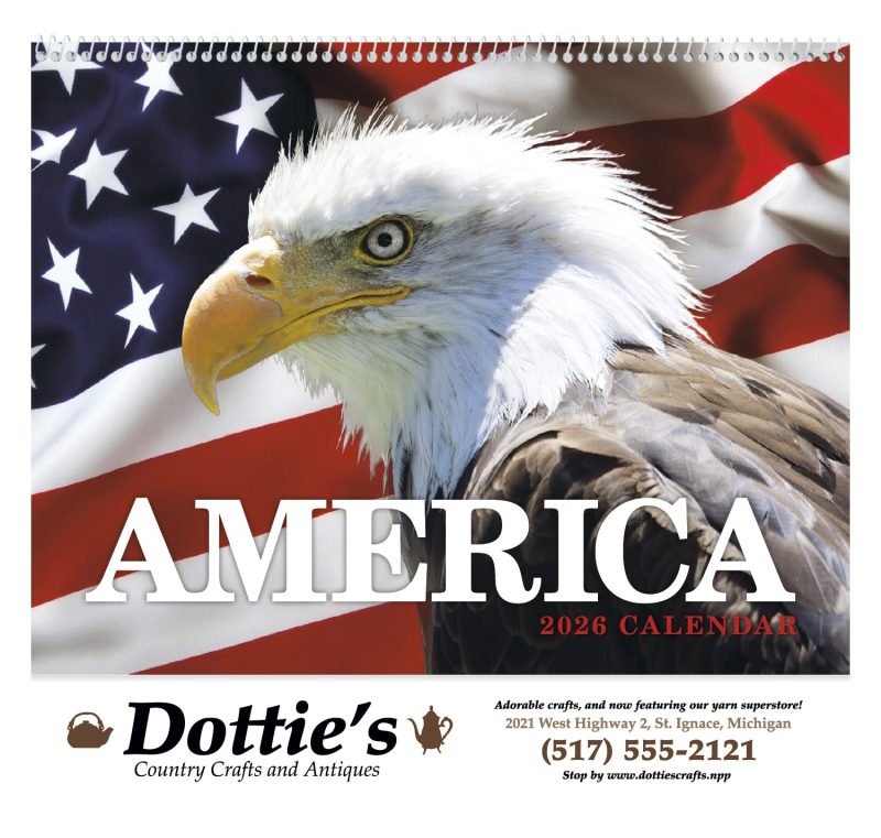 Custom HotLine® Products America Appointment Calendar - Spiral - 2