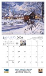 Custom HotLine® Products Back Home Appointment Calendar - Stapled - 3
