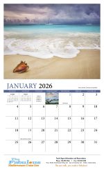 Custom HotLine® Products Beaches Appointment Calendar - Stapled - 3