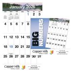 Custom HotLine® Products Big Numbers Appointment Calendar - Stapled - 1