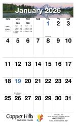 Custom HotLine® Products Big Numbers Appointment Calendar - Stapled - 3