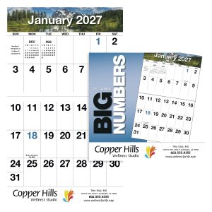 Custom HotLine® Products Big Numbers Appointment Calendar - Stapled