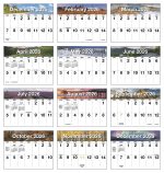 Custom HotLine® Products Big Numbers Appointment Calendar - Stapled - 4