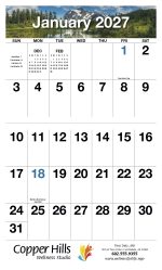 Custom HotLine® Products Big Numbers Appointment Calendar - Stapled - 6