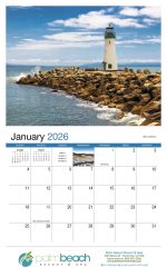 Custom HotLine® Products California Appointment Calendar - Stapled - 3