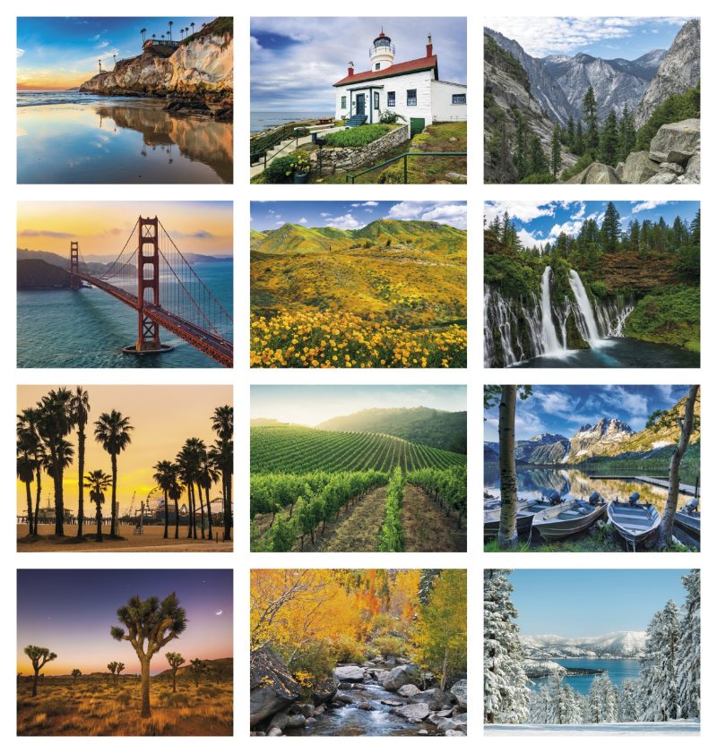 Custom HotLine® Products California Appointment Calendar - Stapled - 7