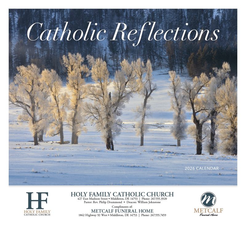 Custom HotLine® Products Catholic Reflections Appointment Calendar - Stapled - 2