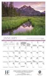 Custom HotLine® Products Catholic Reflections Appointment Calendar - Stapled - 3