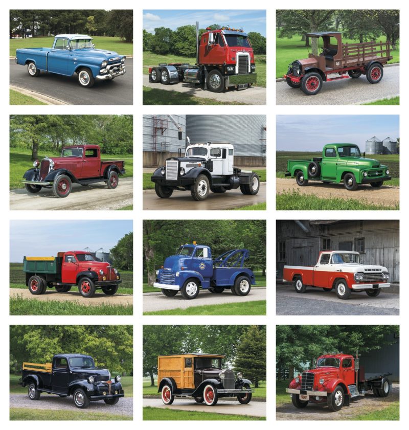 Custom HotLine® Products Classic Trucks Appointment Calendar - Spiral - 4