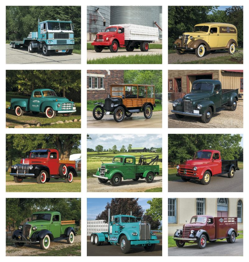 Custom HotLine® Products Classic Trucks Appointment Calendar - Spiral - 6