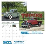 Custom HotLine® Products Classic Trucks Appointment Calendar - Stapled - 1