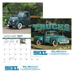 Custom HotLine® Products Classic Trucks Appointment Calendar - Stapled