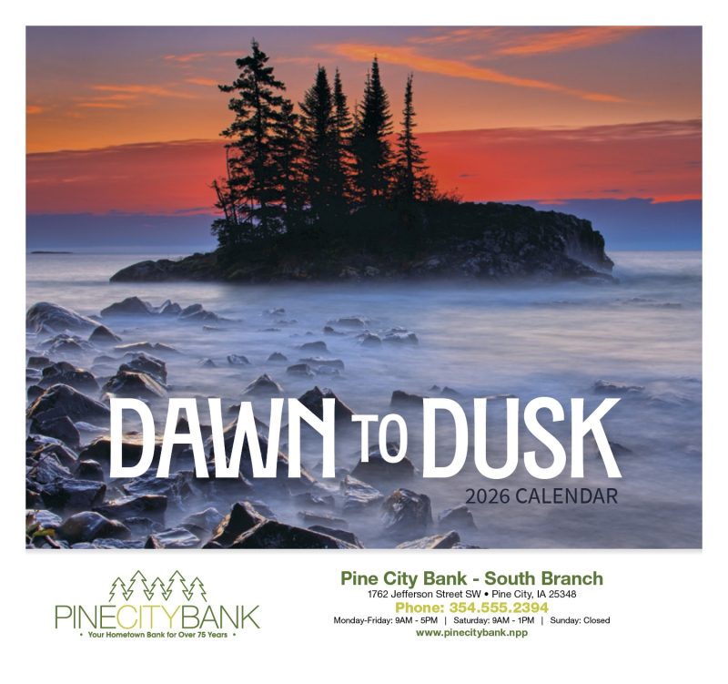 Custom HotLine® Products Dawn to Dusk Appointment Calendar - Stapled - 2
