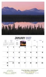 Custom HotLine® Products Dawn to Dusk Appointment Calendar - Stapled - 6