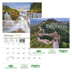 Custom HotLine® Products Destination Dreams® Appointment Calendar - Stapled